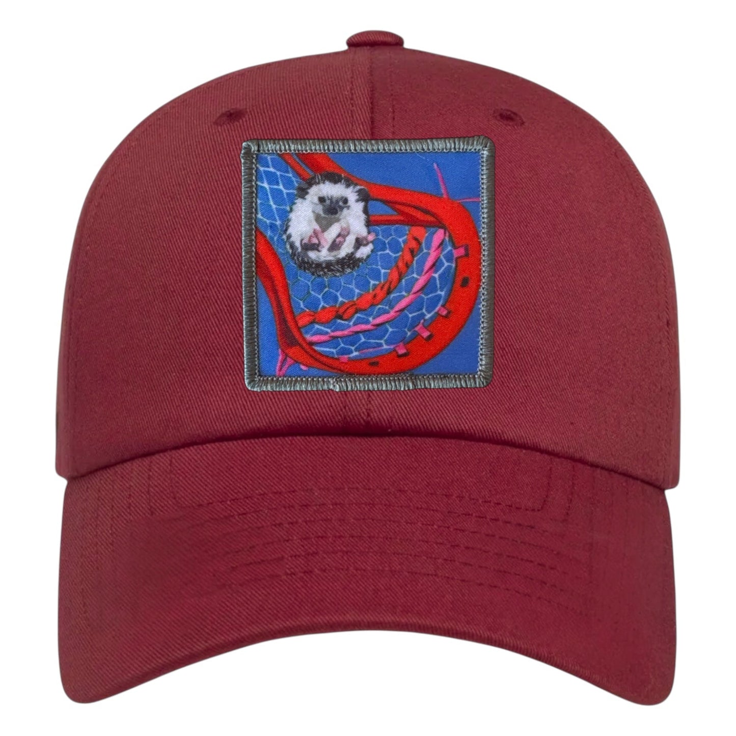 Ball Hog Dad Hat Hats FlynHats Eco-Washed Rose