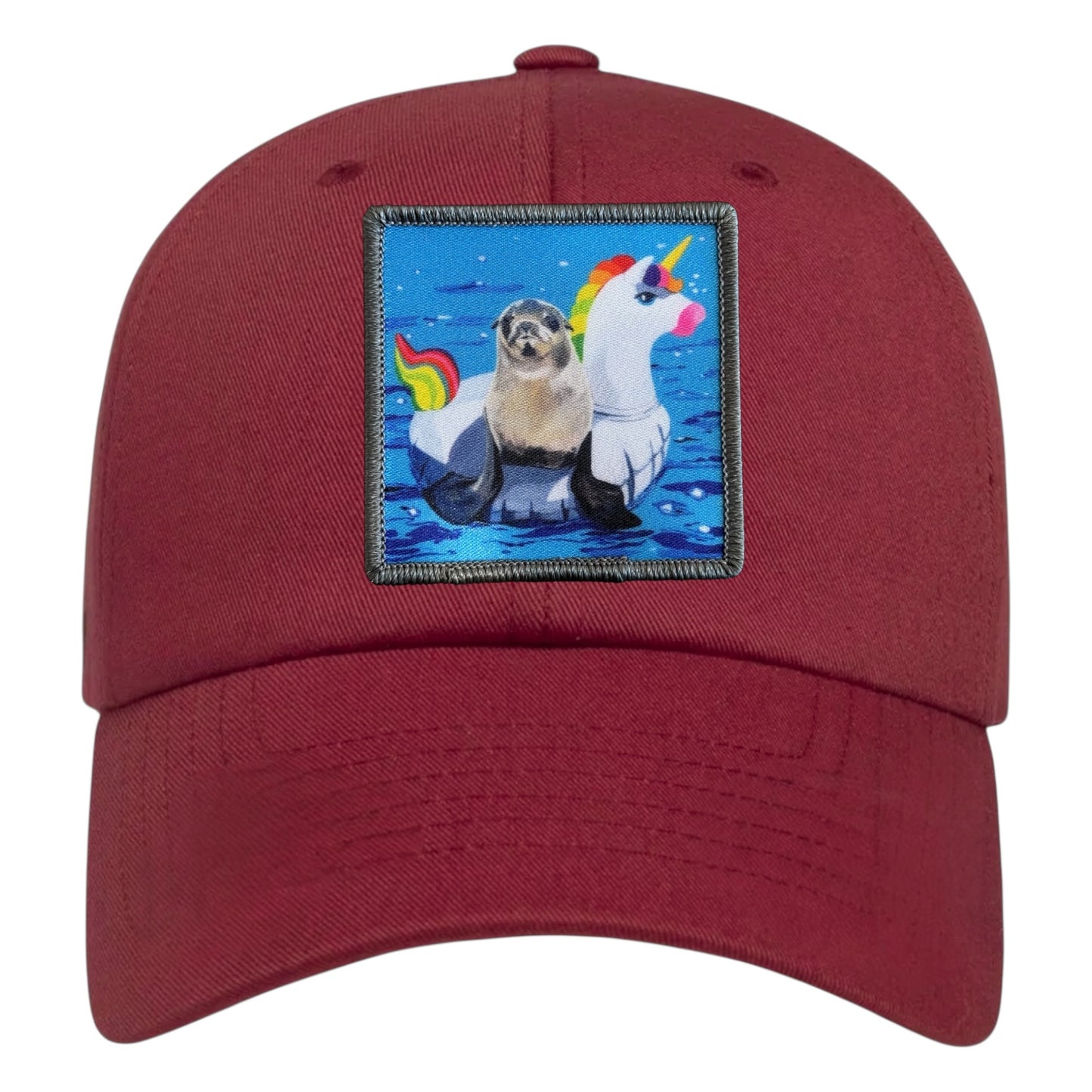 Eco-Washed Rose Dad Hat Hats FlynHats Unicorn Drifter