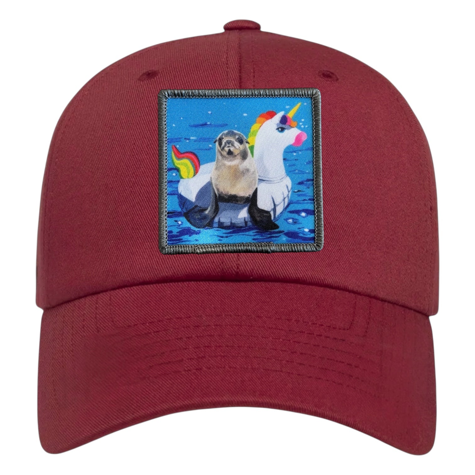 Eco-Washed Rose Dad Hat Hats FlynHats Unicorn Drifter