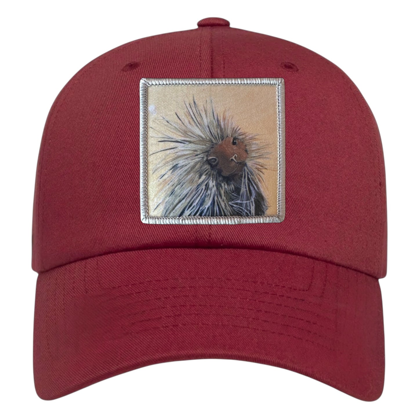 Eco-Washed Rose Dad Hat Hats FlynHats Porcupine