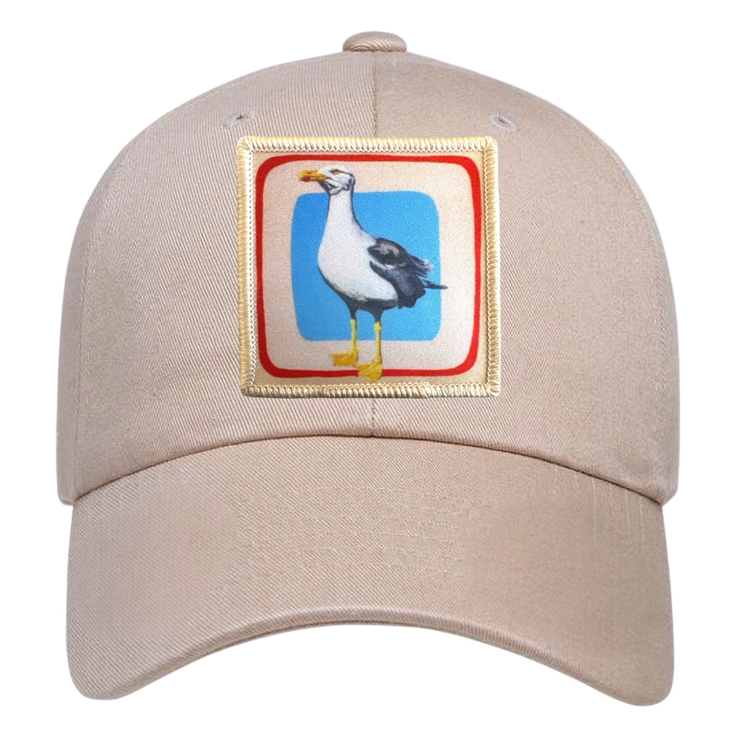 Eco-Washed Tan Dad Hat Hats FlynHats Seagull