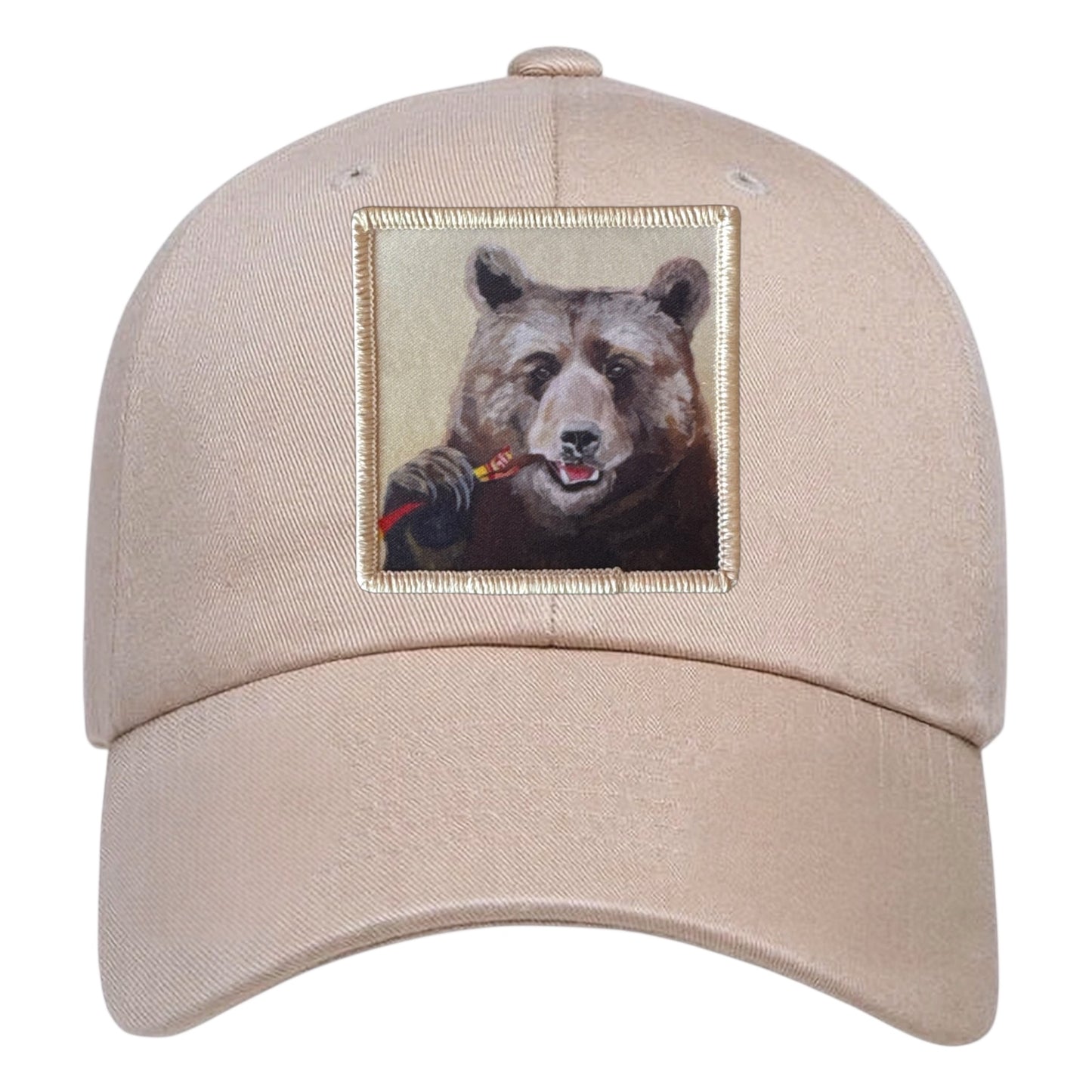 Eco-Washed Tan Dad Hat Hats FlynHats Slim Jimmy