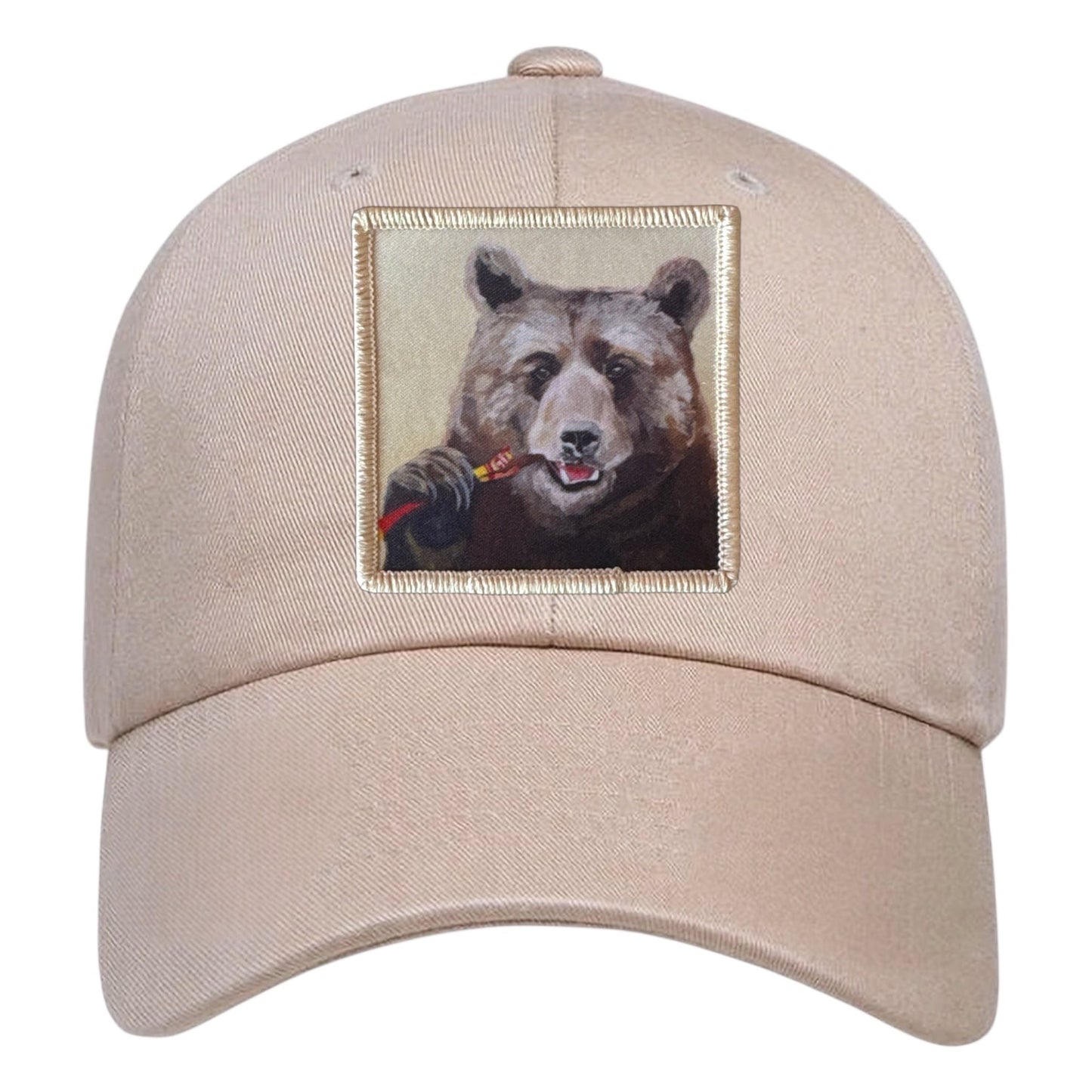 Slim Jim Dad Hat Hats FlynHats Eco-Washed Tan