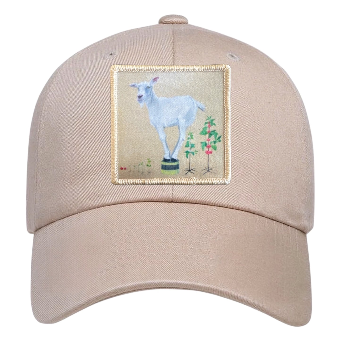 Eco-Washed Tan Dad Hat