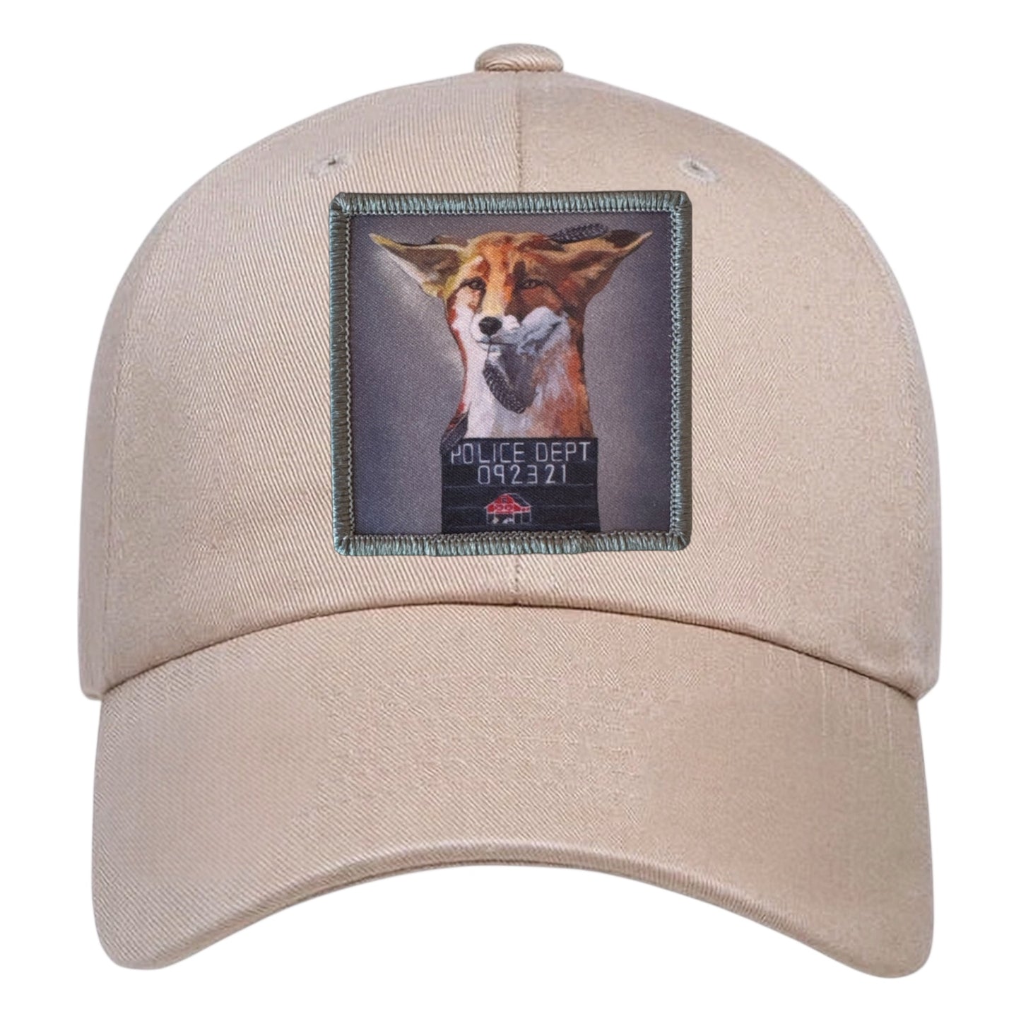 Eco-Washed Tan Dad Hat Hats FlynHats The Usual Suspects: Fox