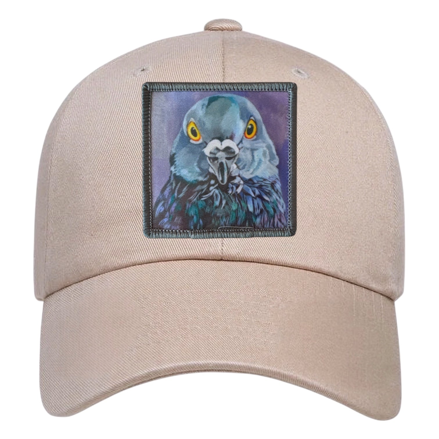 Eco-Washed Tan Dad Hat Hats FlynHats City Bird