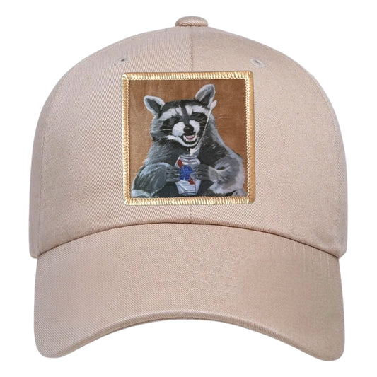 Eco-Washed Tan Dad Hat Hats FlynHats Beer Bandit