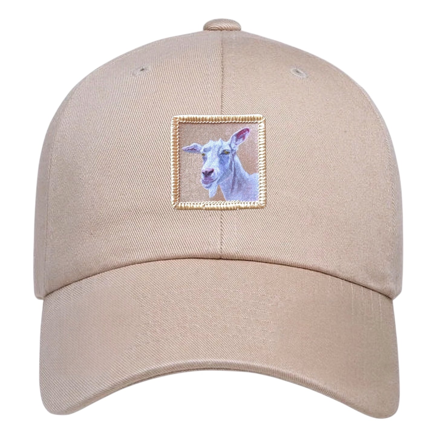Eco-Washed Tan Dad Hat Hats FlynHats Little Goat