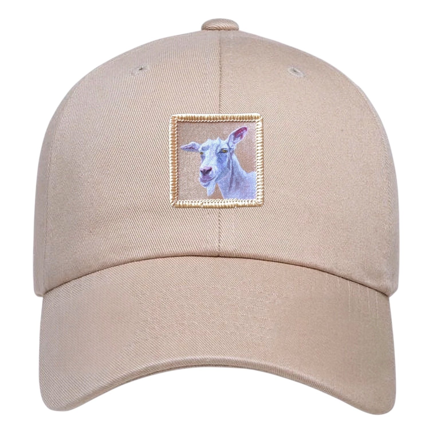 Eco-Washed Tan Dad Hat Hats FlynHats Little Goat