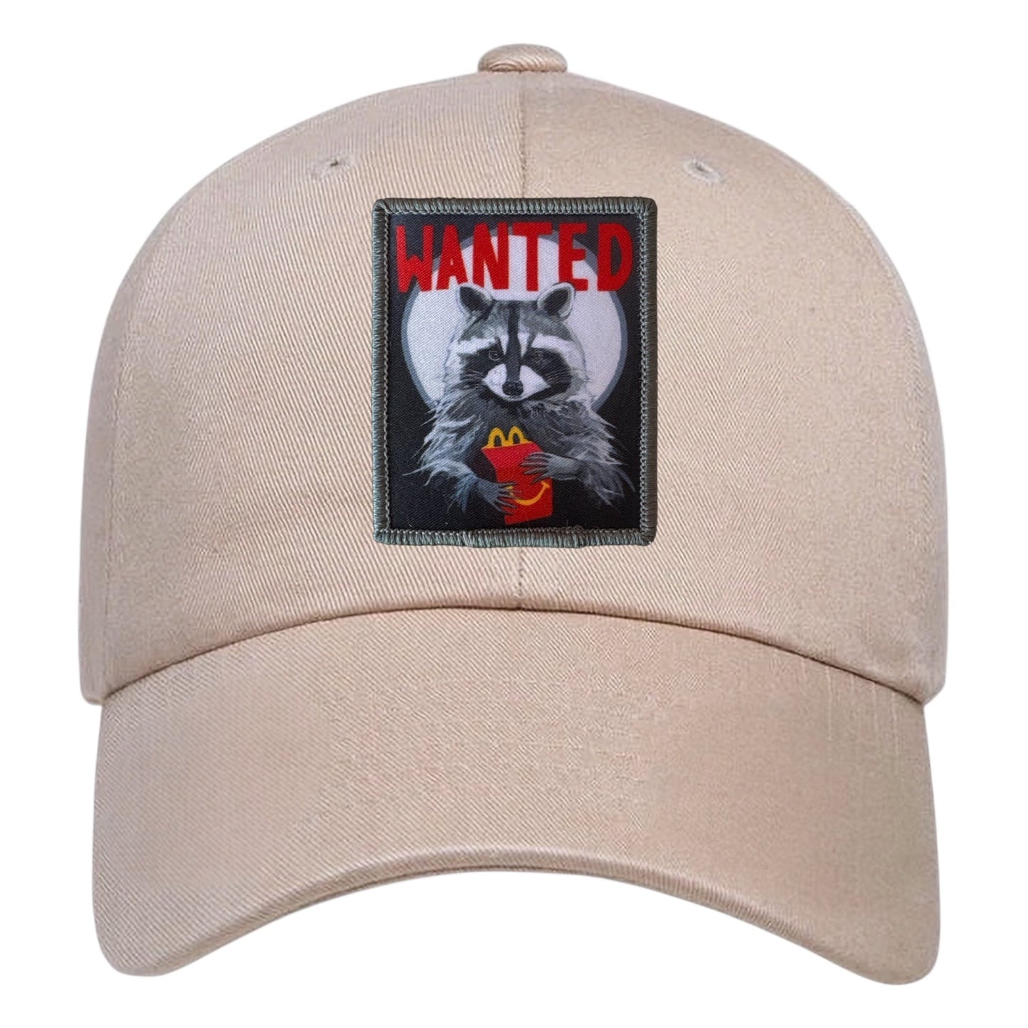 WANTED Dad Hat Hats FlynHats Eco-Washed Tan