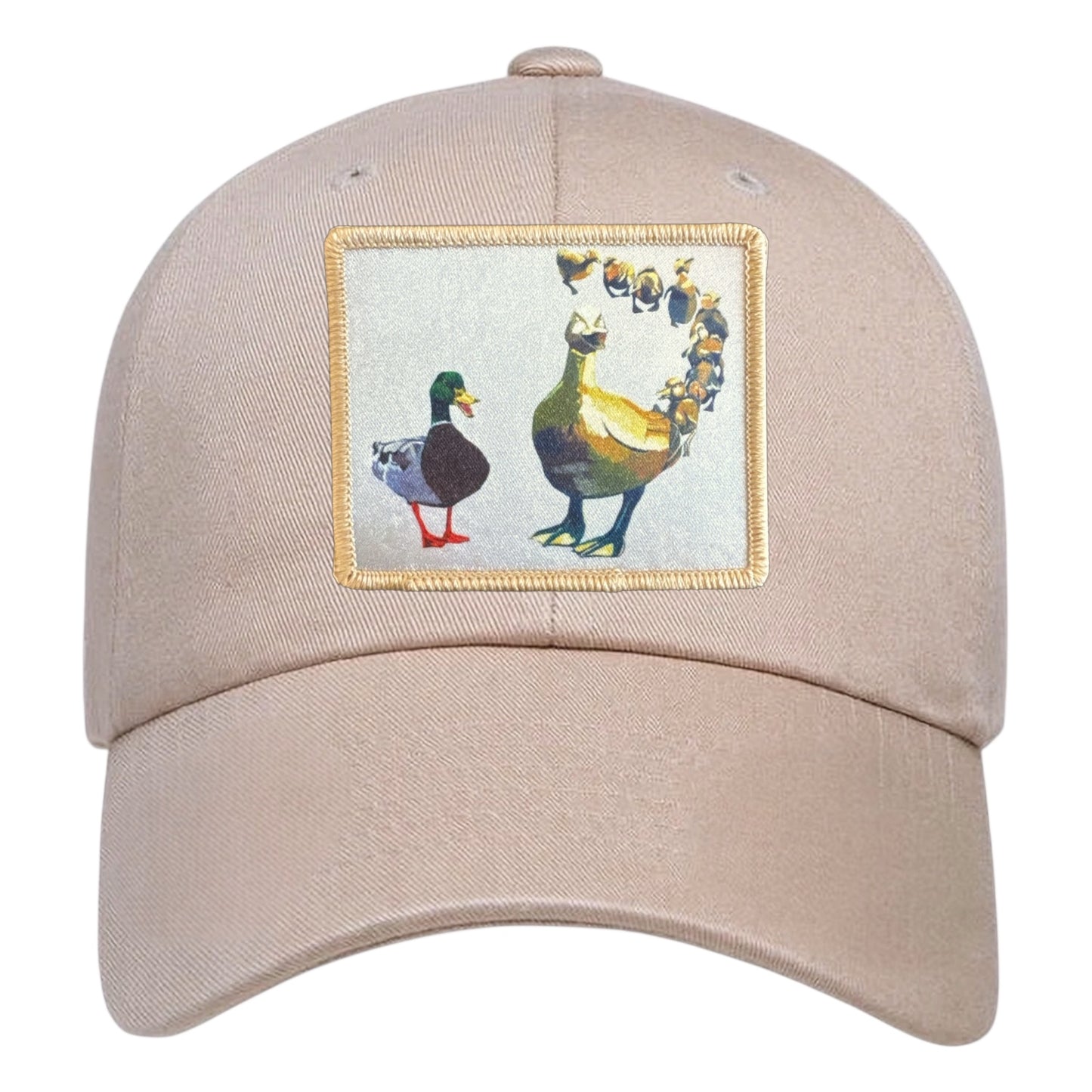 Eco-Washed Tan Dad Hat