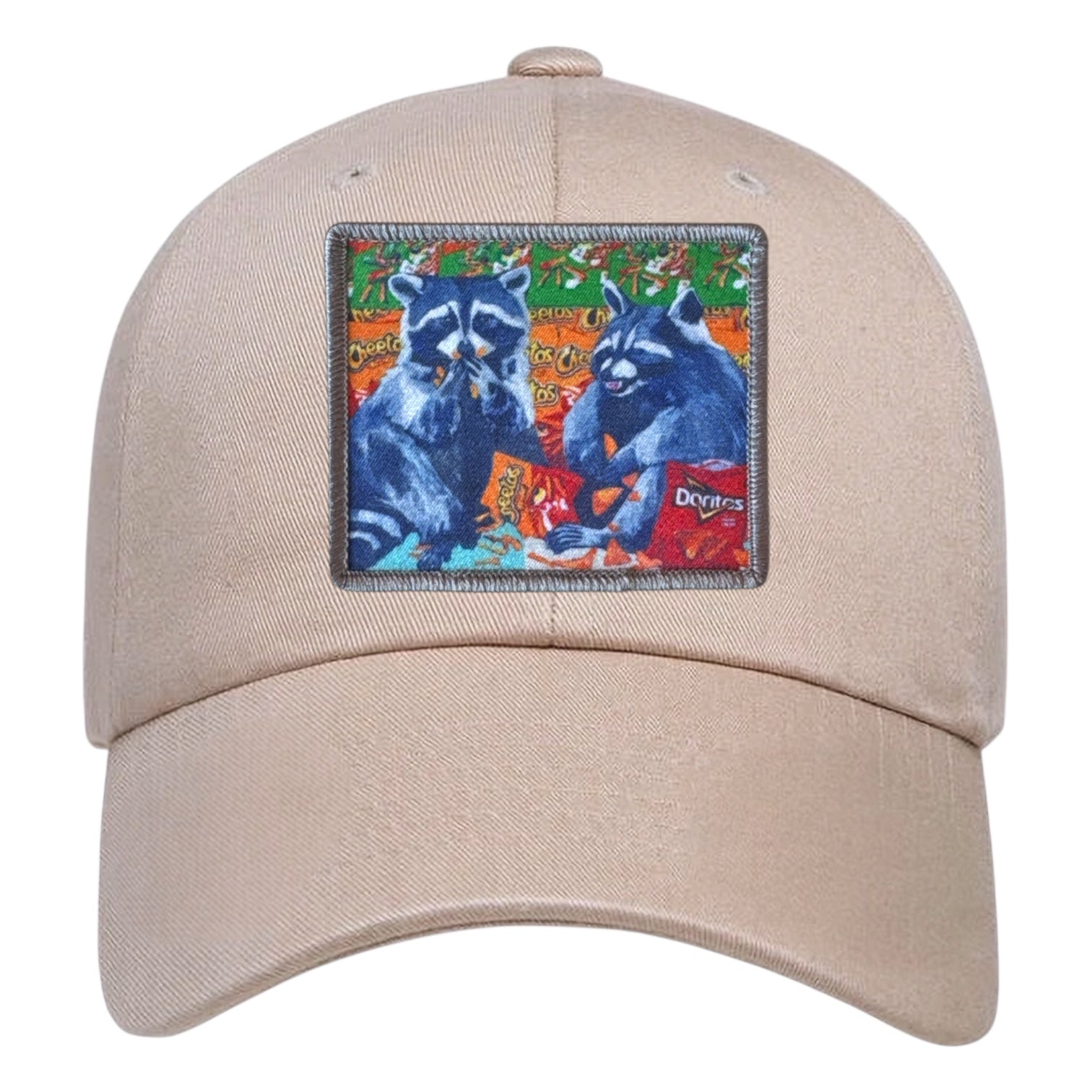 Eco-Washed Tan Dad Hat Hats FlynHats Junkfood Bandits