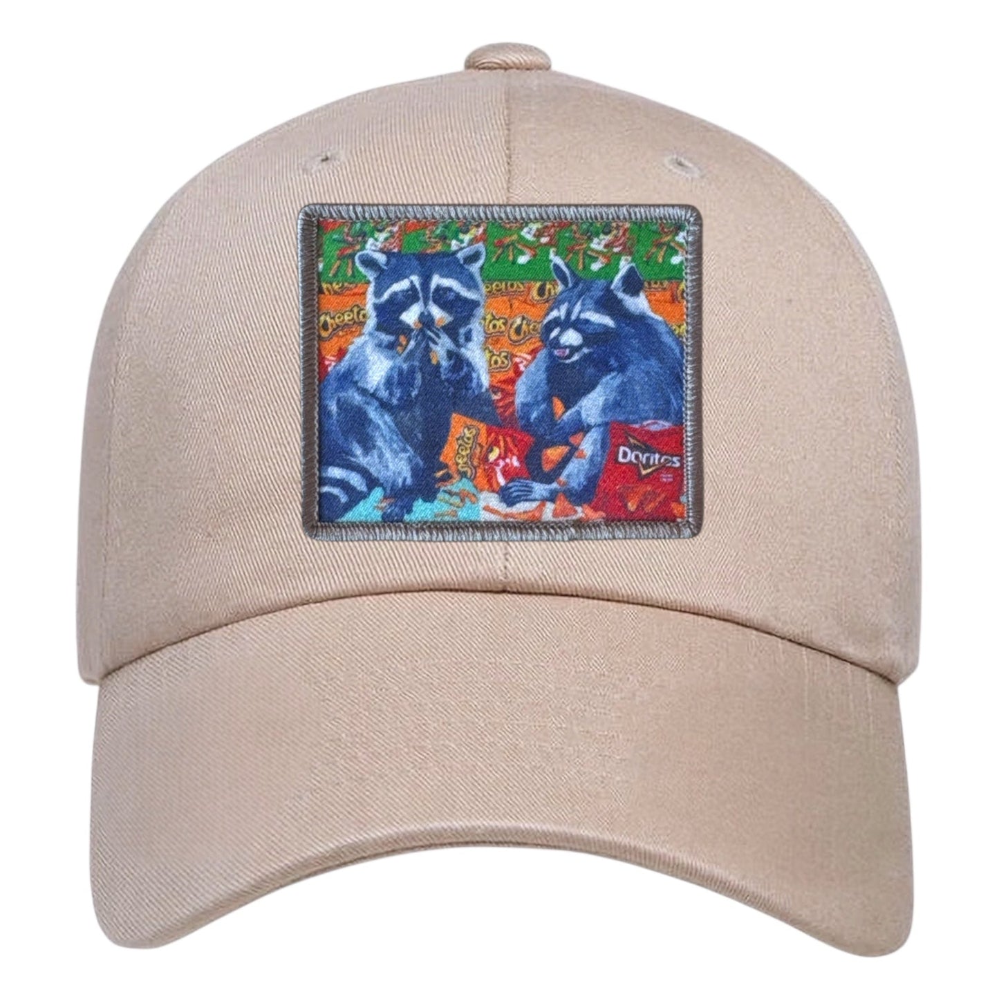 Junkfood Bandits Dad Hat Hats FlynHats Eco-Washed Tan