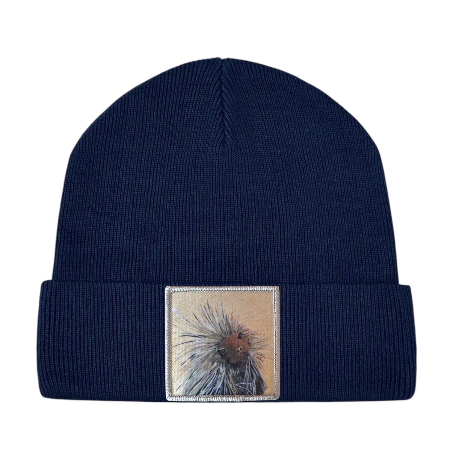 Porcupine Toddler Beanie FLYNhats Navy