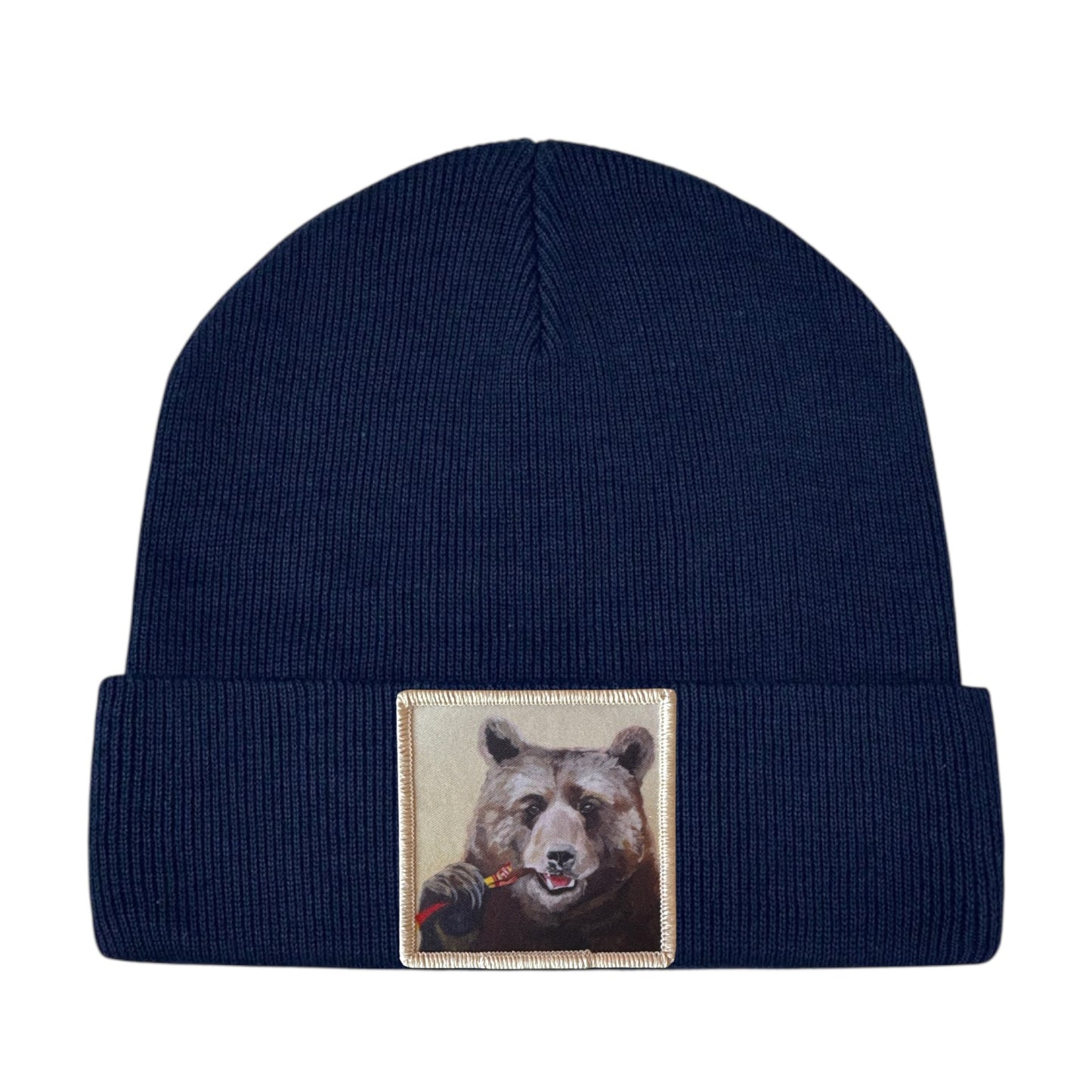 Slim Jimmy Toddler Beanie FLYNhats Navy