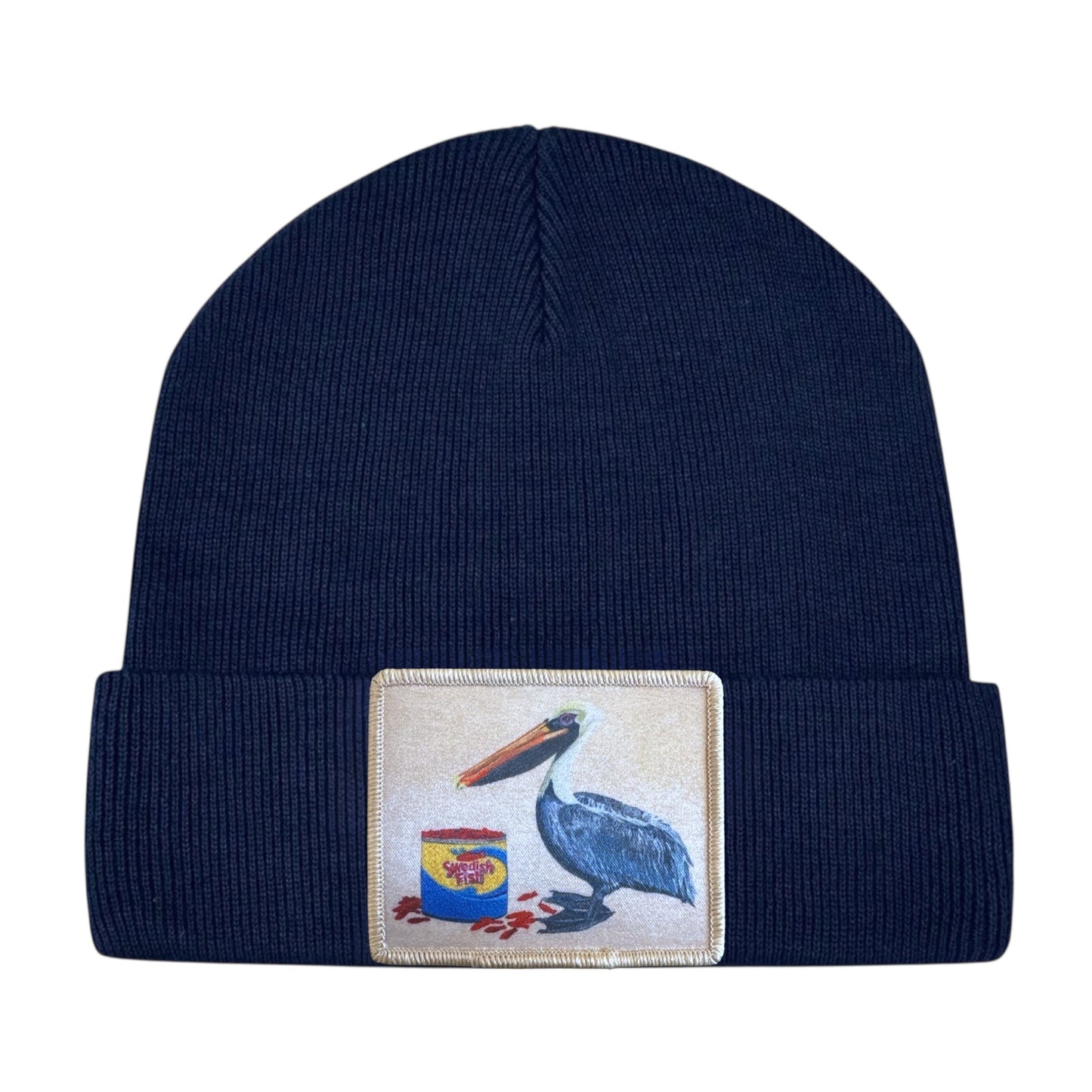 Gone Fishin' Toddler Beanie FLYNhats Navy