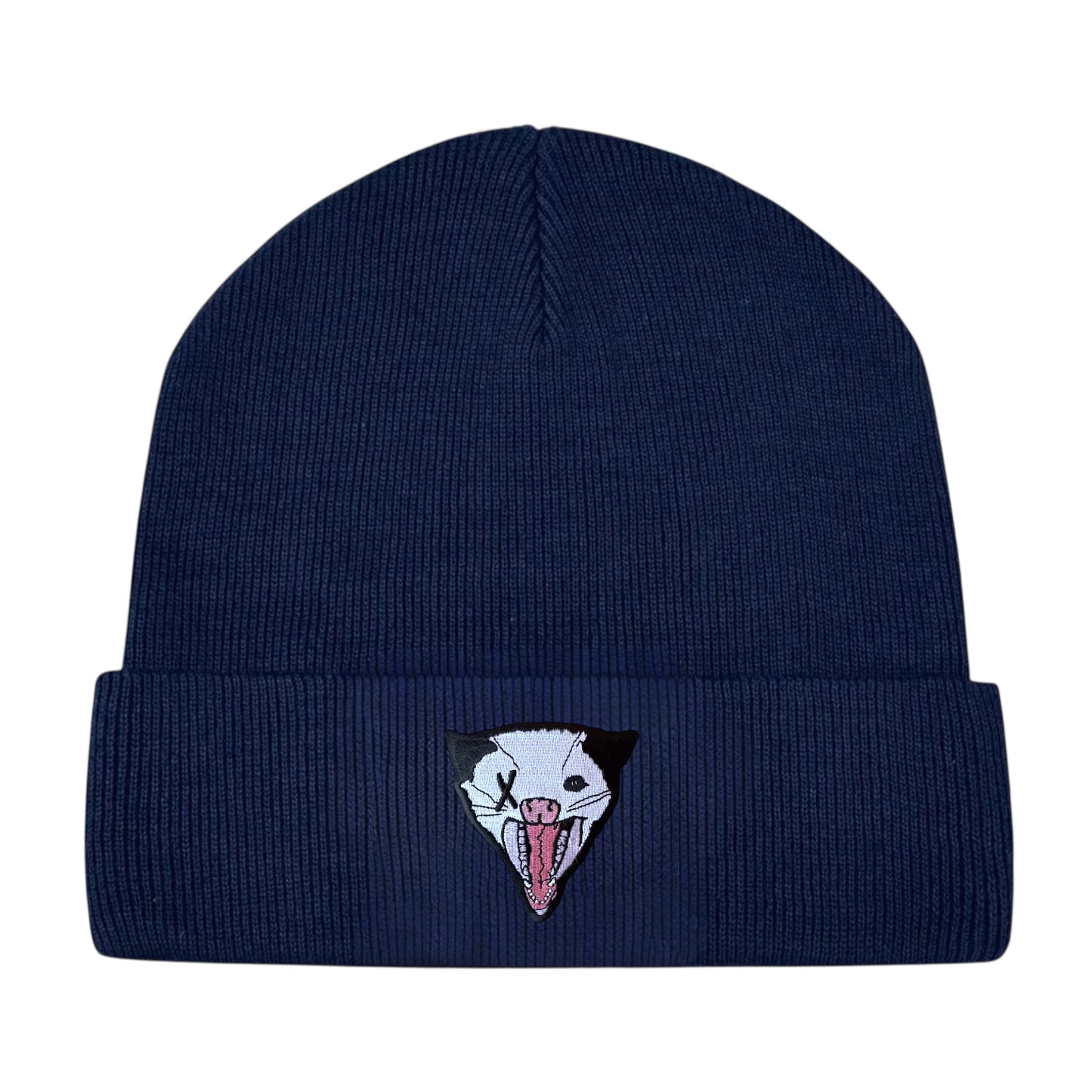 NOT DEAD YET Toddler Beanie FLYNhats Navy
