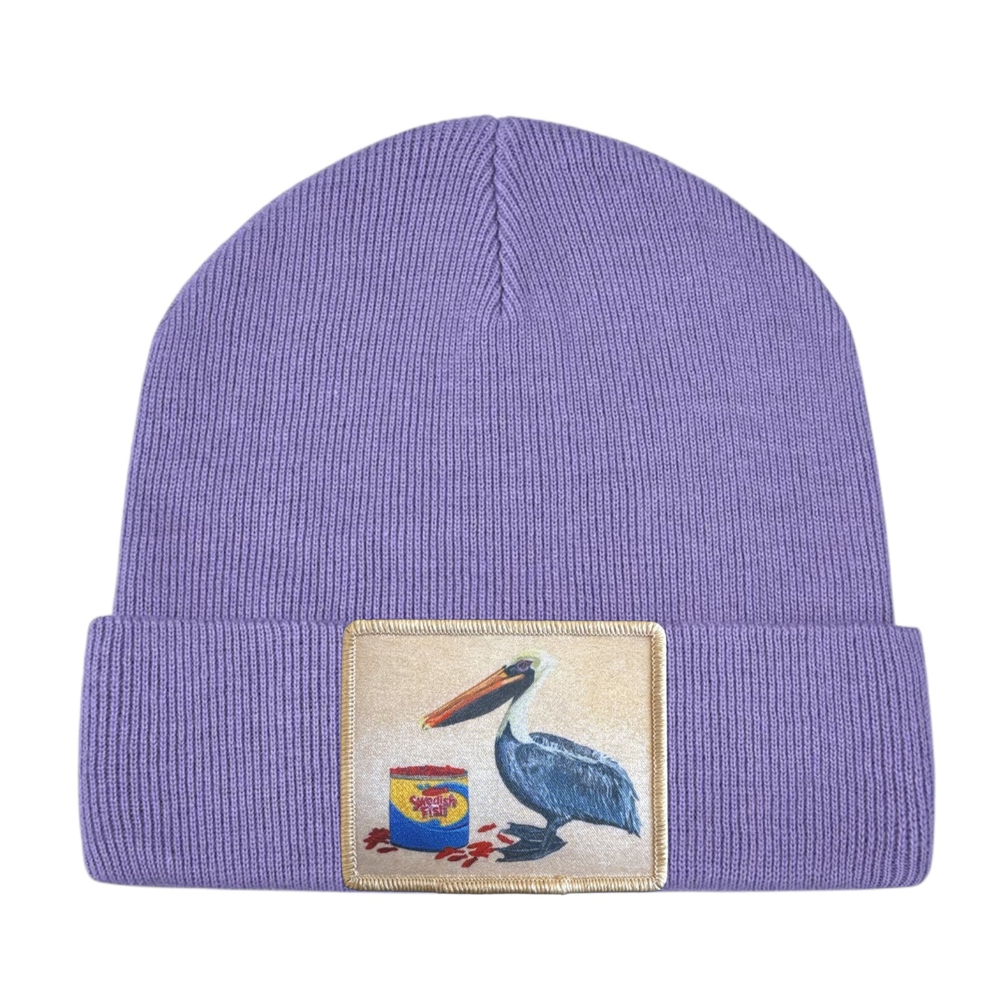Gone Fishin' Toddler Beanie FLYNhats Lilac