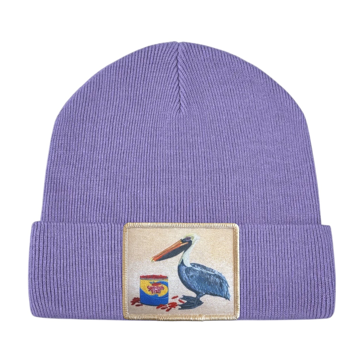 Gone Fishin' Toddler Beanie FLYNhats Lilac