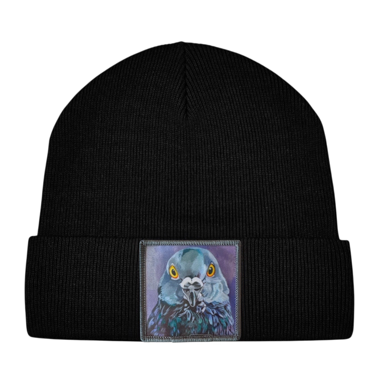 City Bird Toddler Beanie FLYNhats Black