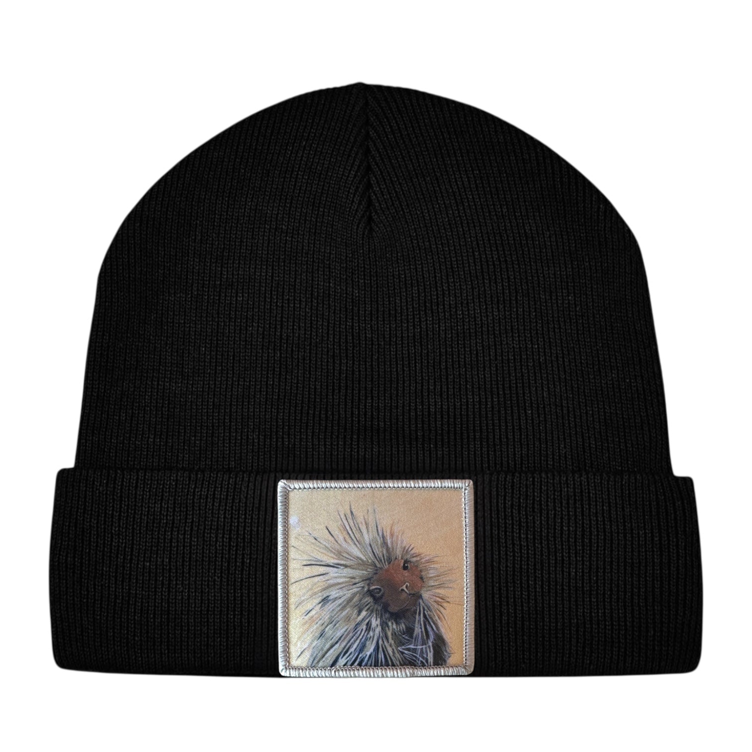 Porcupine Toddler Beanie FLYNhats Black