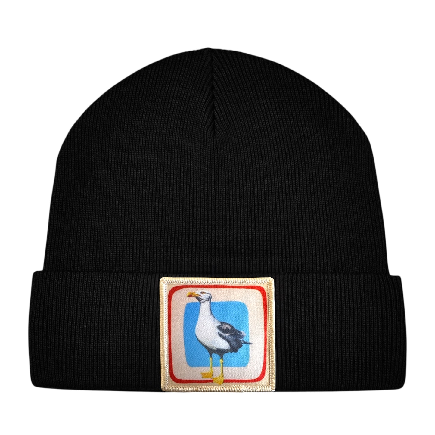 Seagull Toddler Beanie FLYNhats Black