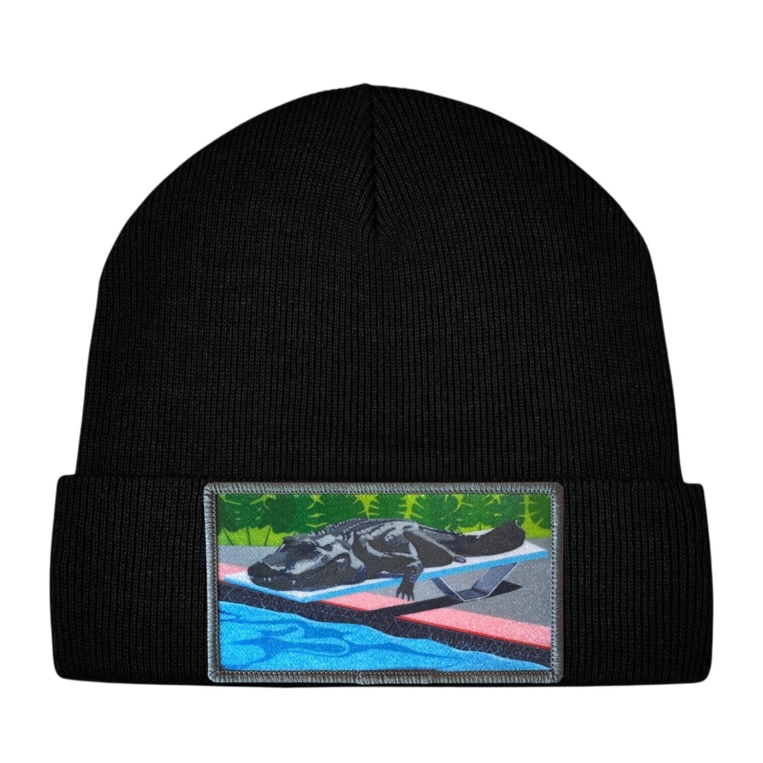 Pool Party CANCELLED Toddler Beanie FLYNhats Black