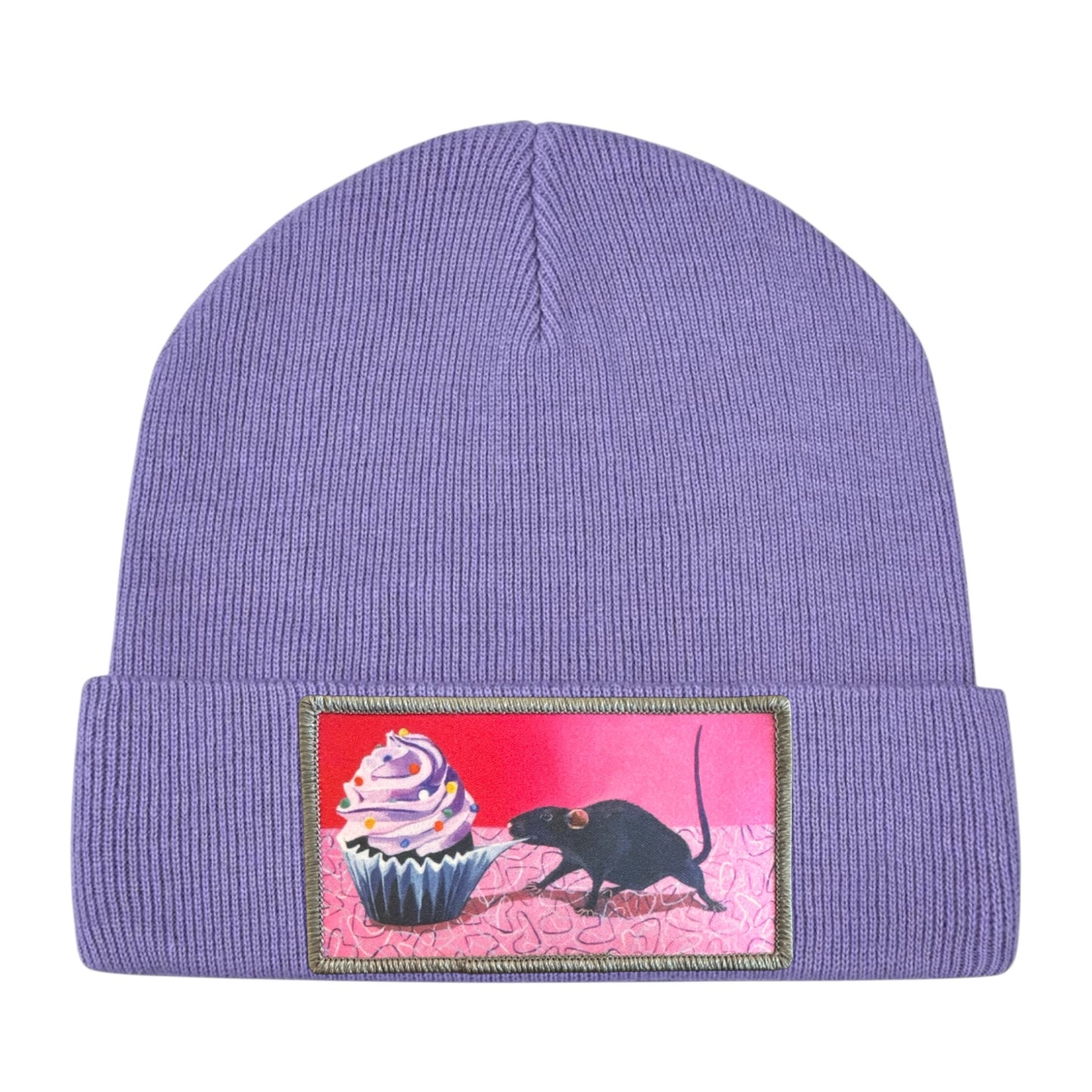 Rats Got my Cake Toddler Beanie FLYNhats Lilac