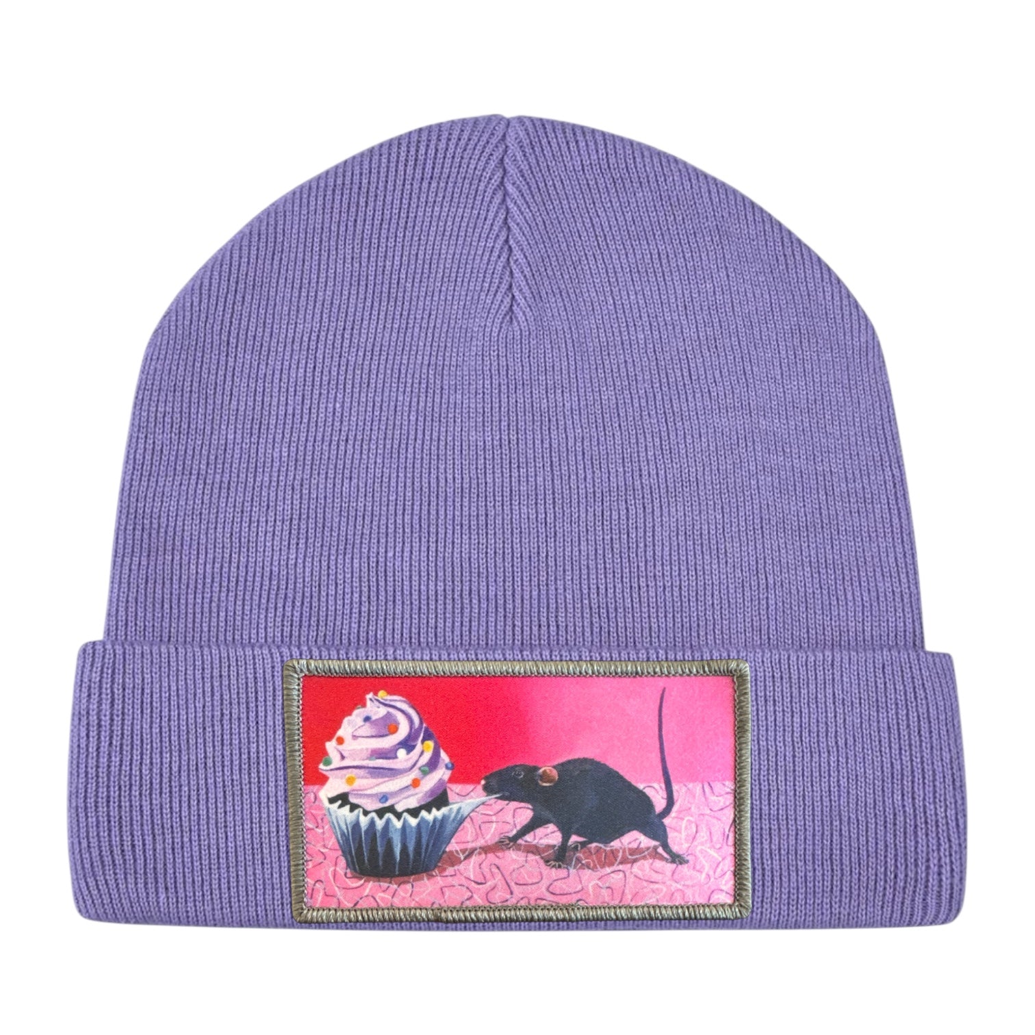 Rats Got my Cake Toddler Beanie FLYNhats Lilac