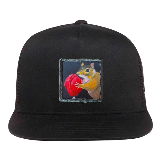 Lolly 5 Panel Cap Hats FlynHats Black