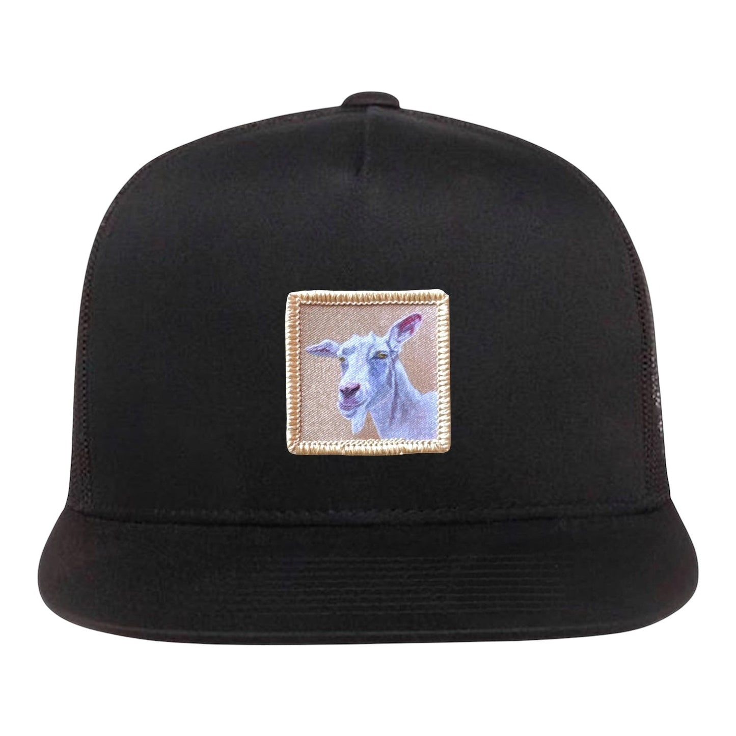 Little Goat 5 Panel Cap Hats FlynHats Black