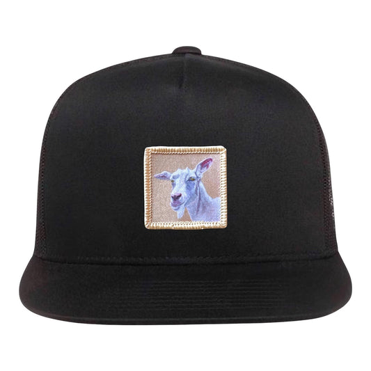 Little Goat 5 Panel Cap Hats FlynHats Black