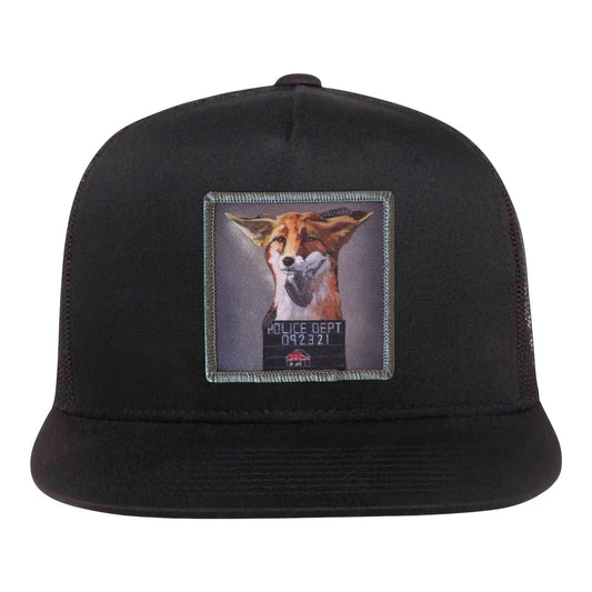 The Usual Suspects: Fox 5 Panel Cap Hats FlynHats Black