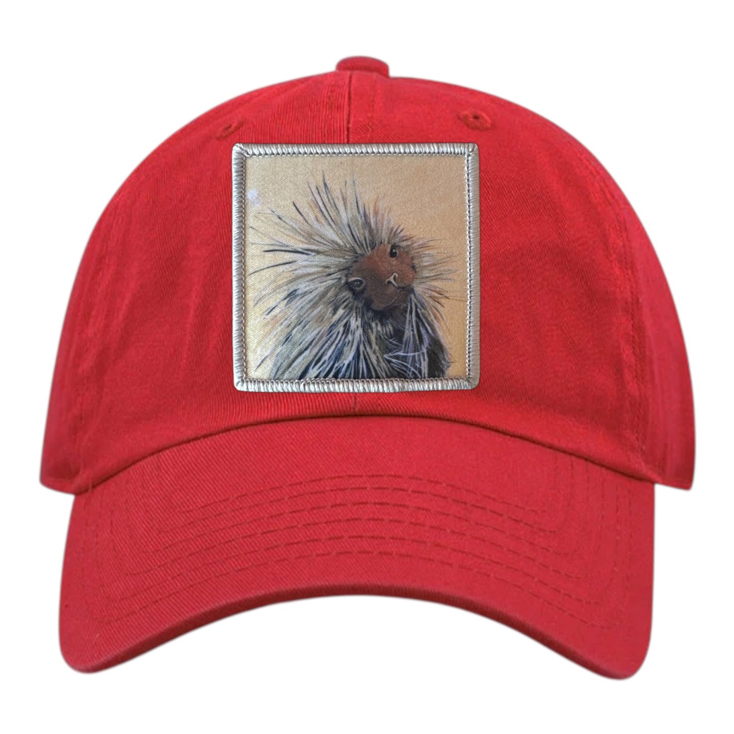 Youth Soft Red Hat Hats FlynHats Porcupine