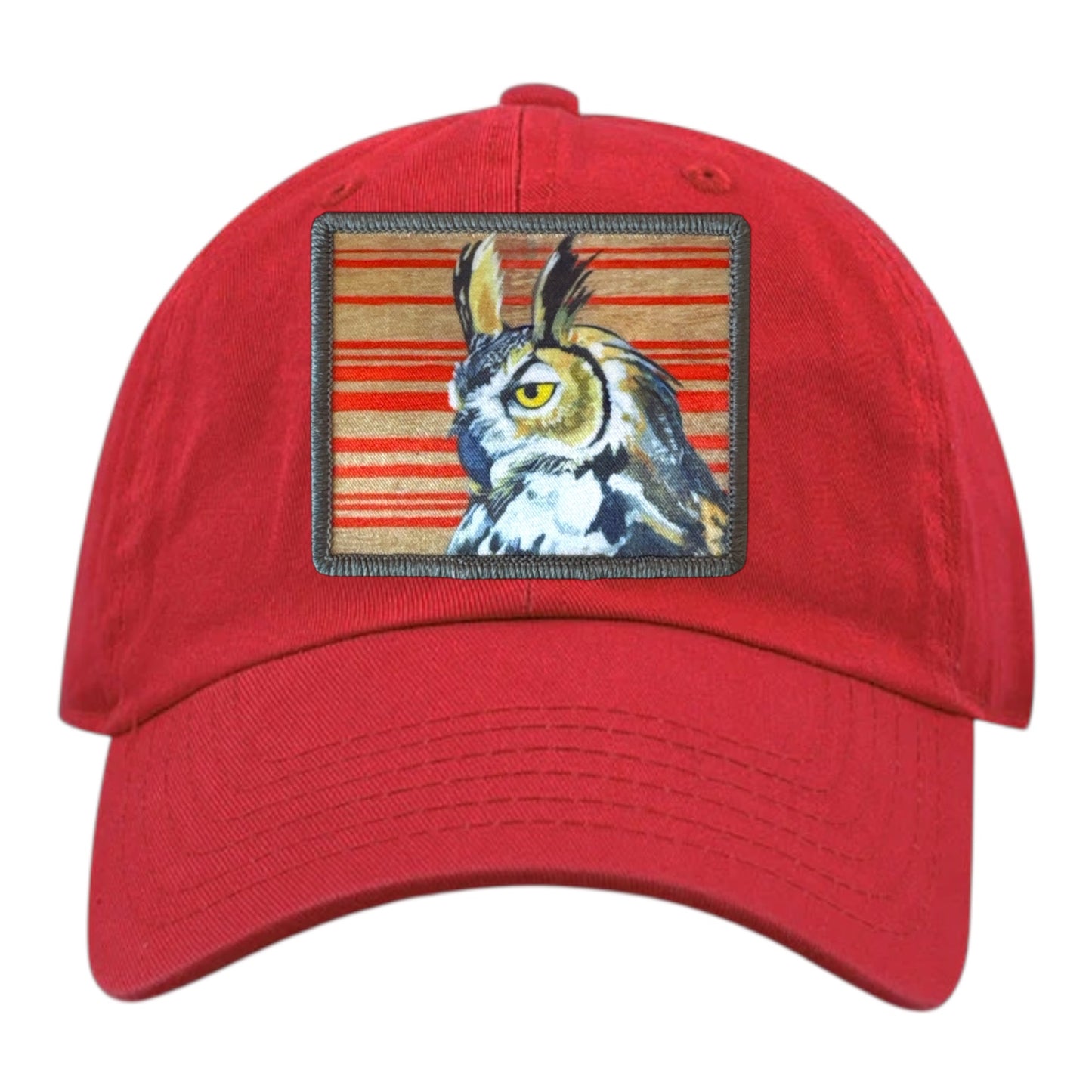 Youth Soft Red Hat Hats FlynHats Red Gaia