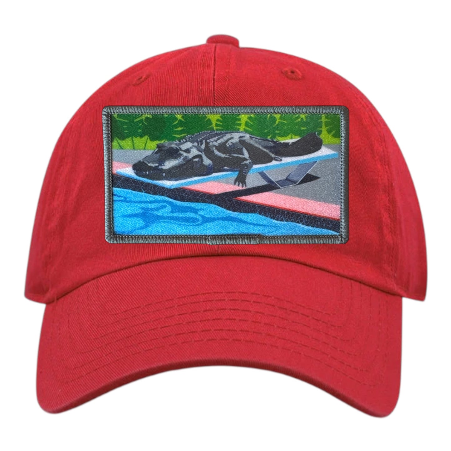 Youth Soft Red Hat Hats FlynHats Pool Party Canceled