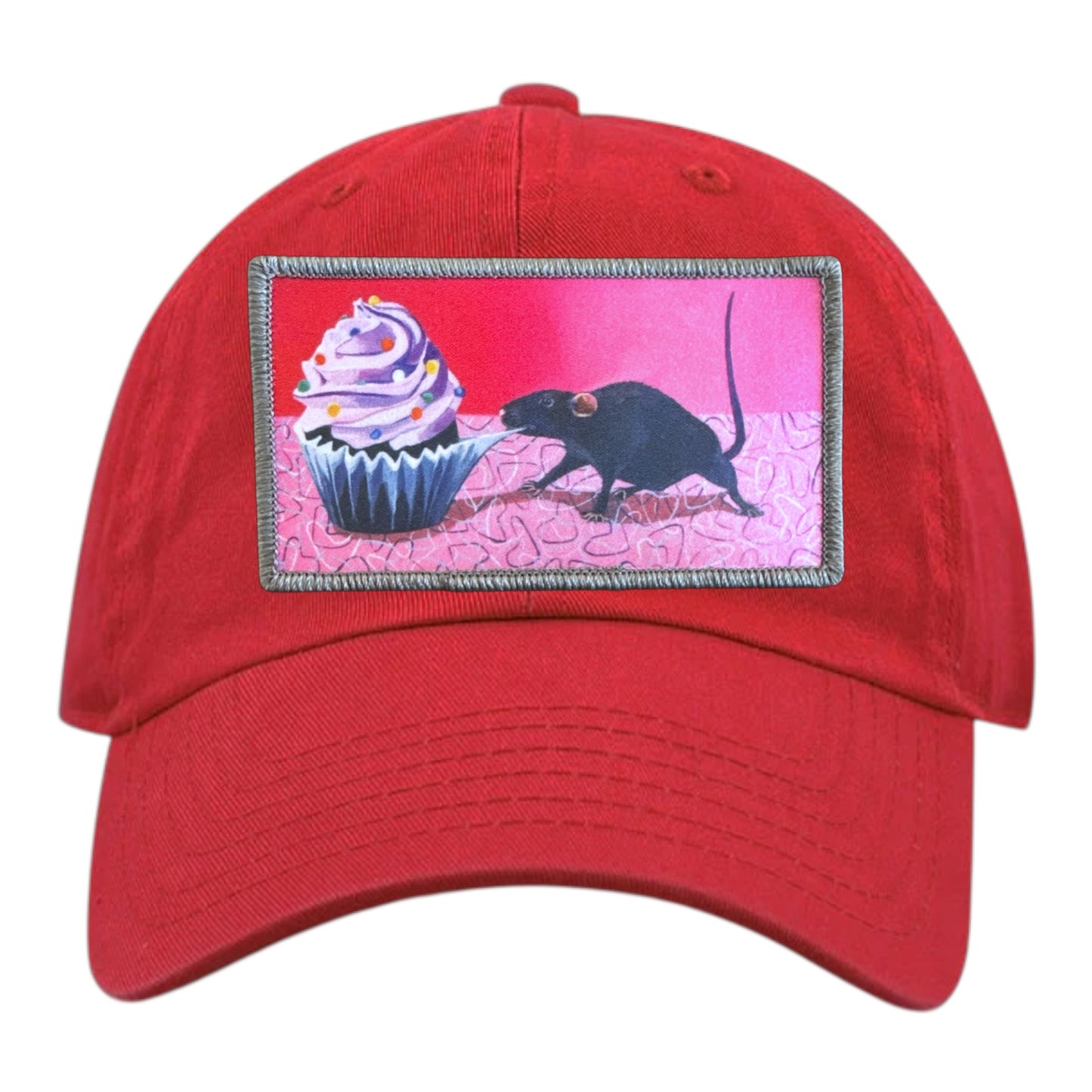 Youth Soft Red Hat Hats FlynHats Rats Got My Cake
