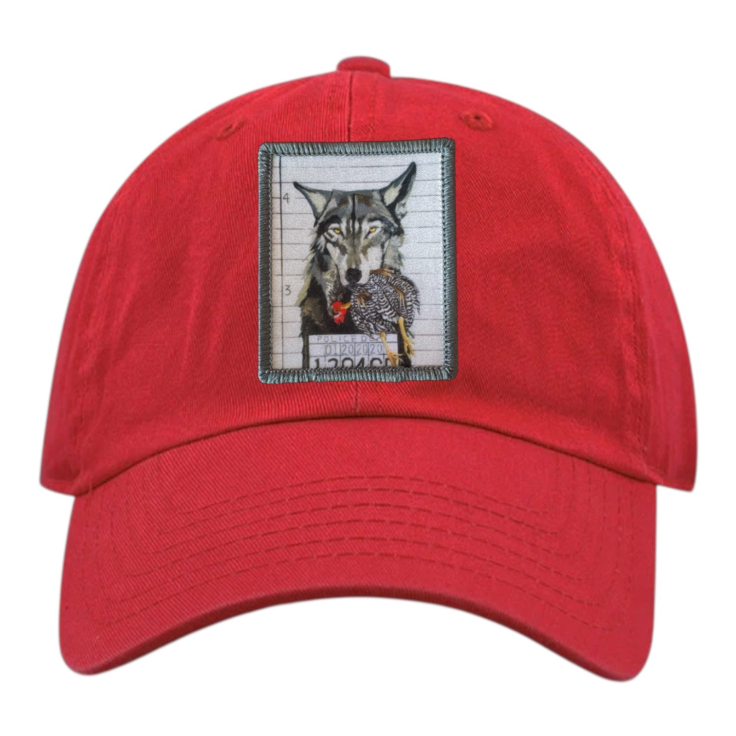 Youth Soft Red Hat Hats FlynHats The Usual Suspects Wolf