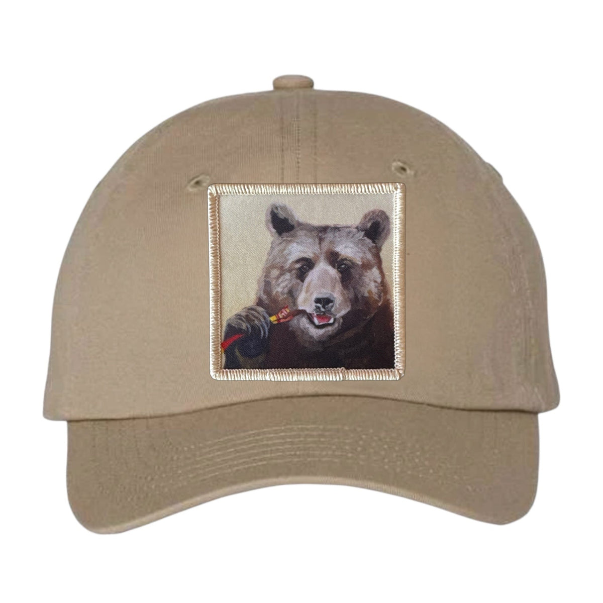 Slim Jimmy Bear Youth Hat - Tan
