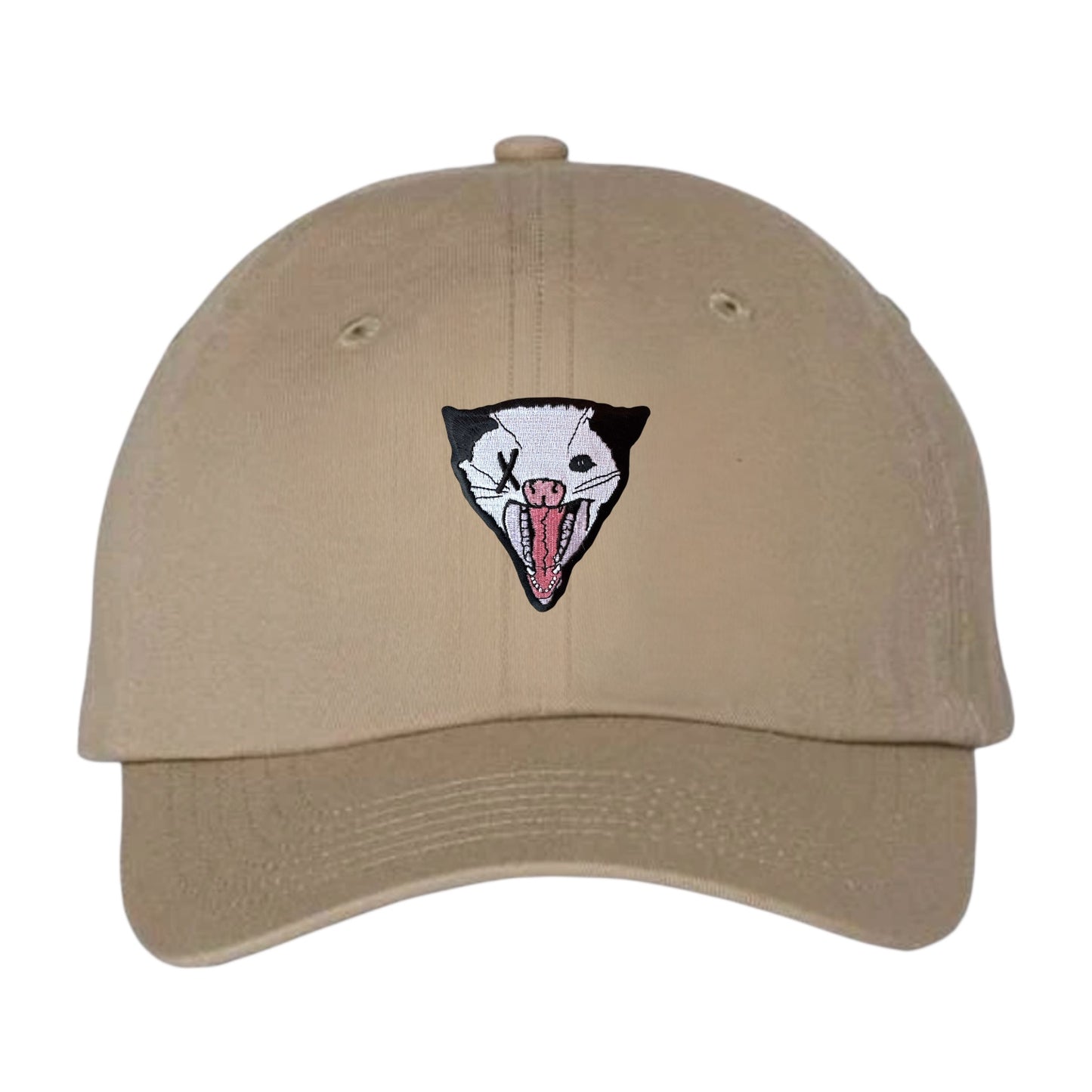 Youth soft Tan Hat Hats FlynHats NOT DEAD YET Opossum