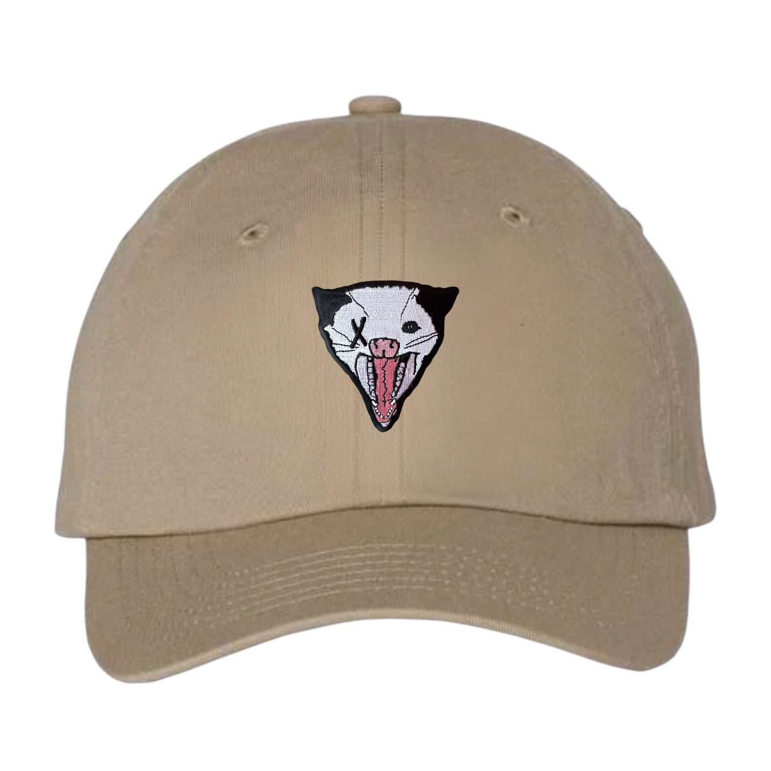 Youth soft Tan Hat Hats FlynHats NOT DEAD YET Opossum