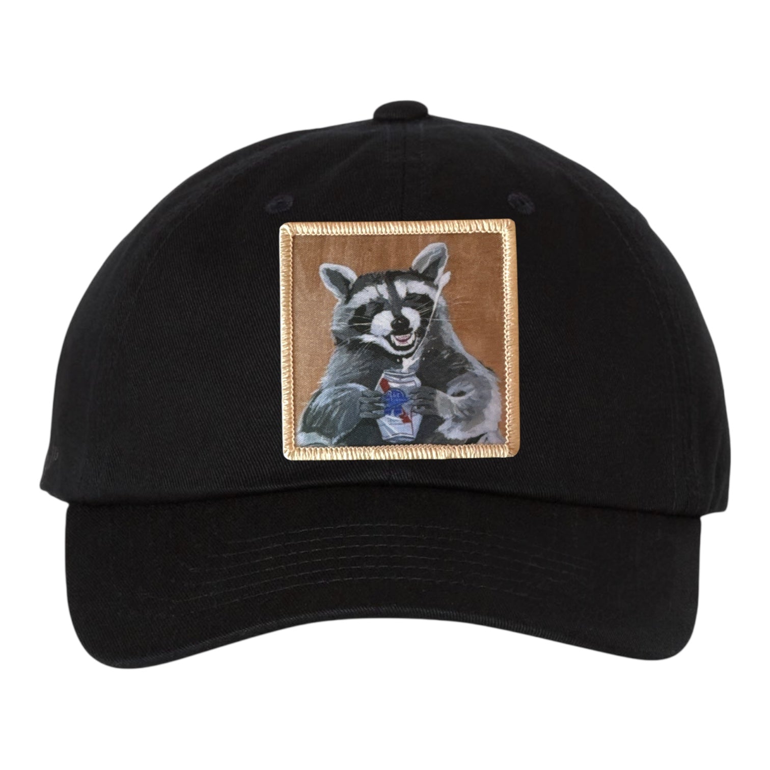 Eco-Washed Black Dad Hat Hats FlynHats Beer Bandit