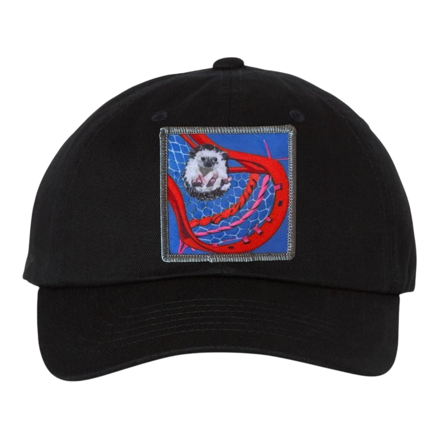 Eco-Washed Black Dad Hat