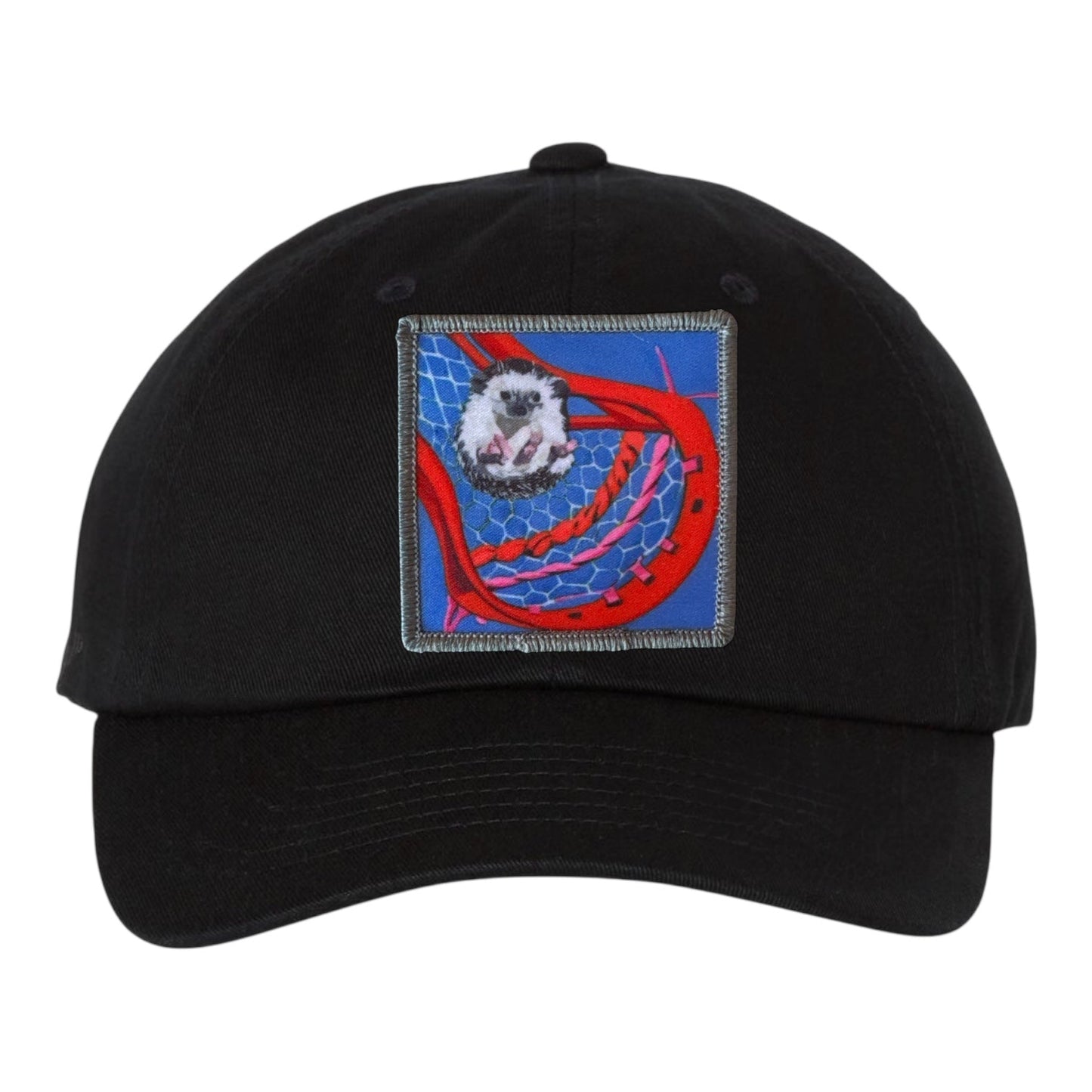 Ball Hog Dad Hat Hats FlynHats Eco-Washed Black