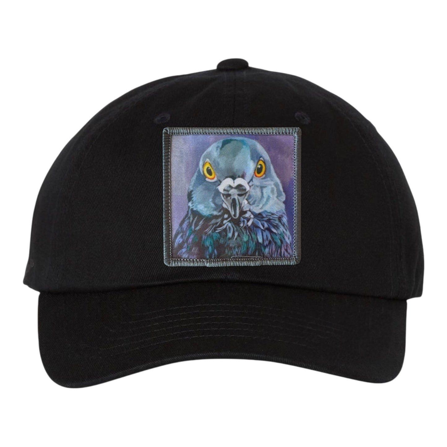 City Bird Dad Hat Hats FlynHats Eco-Washed Black