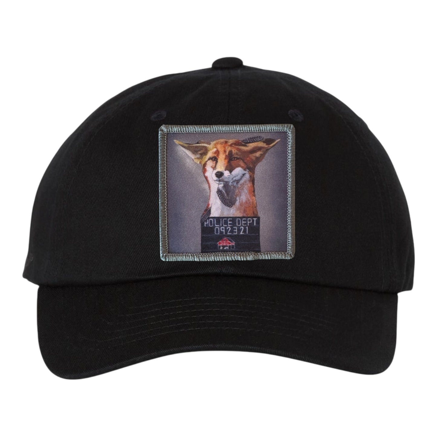 Eco-Washed Black Dad Hat Hats FlynHats The Usual Suspects: Fox