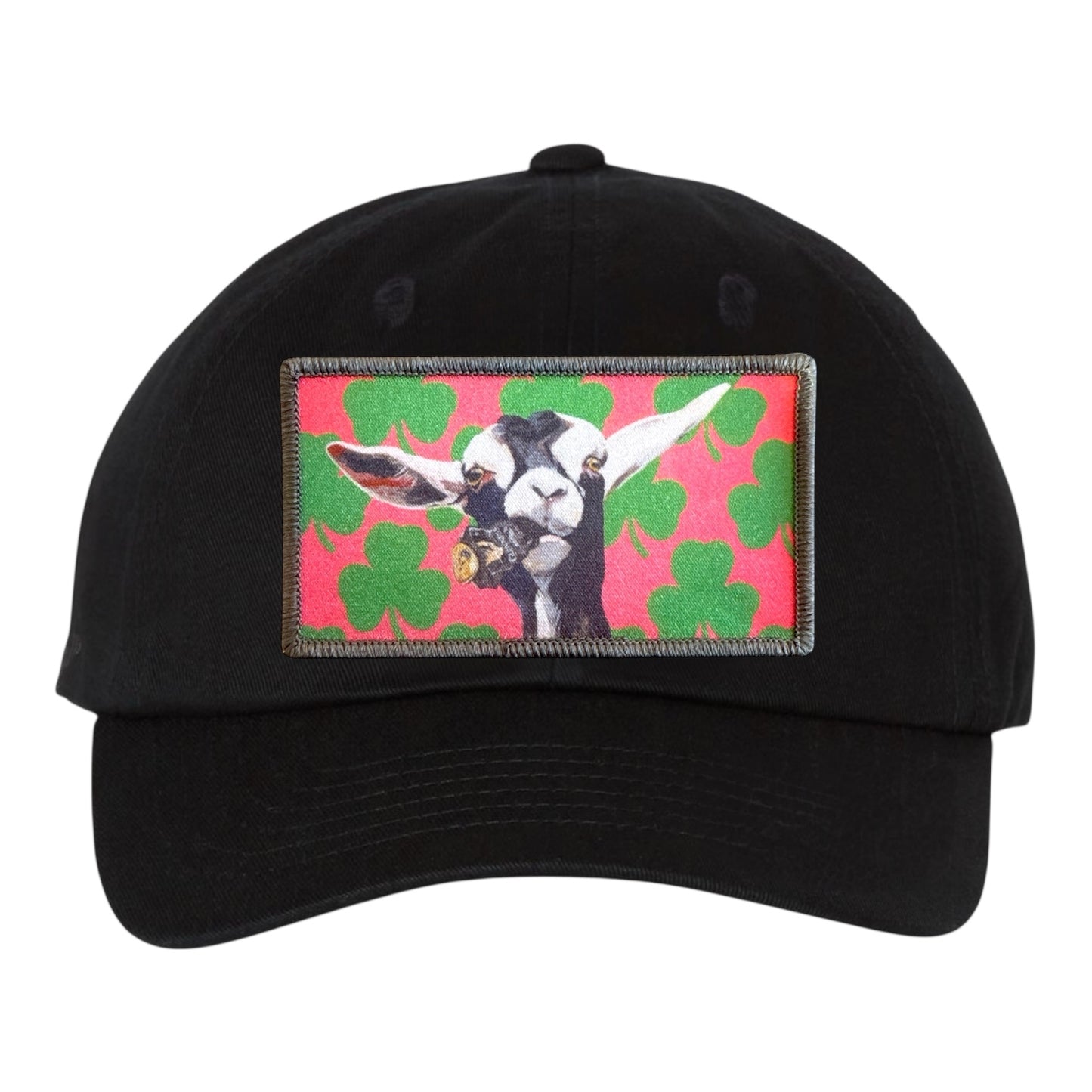 Eco-Washed Black Dad Hat