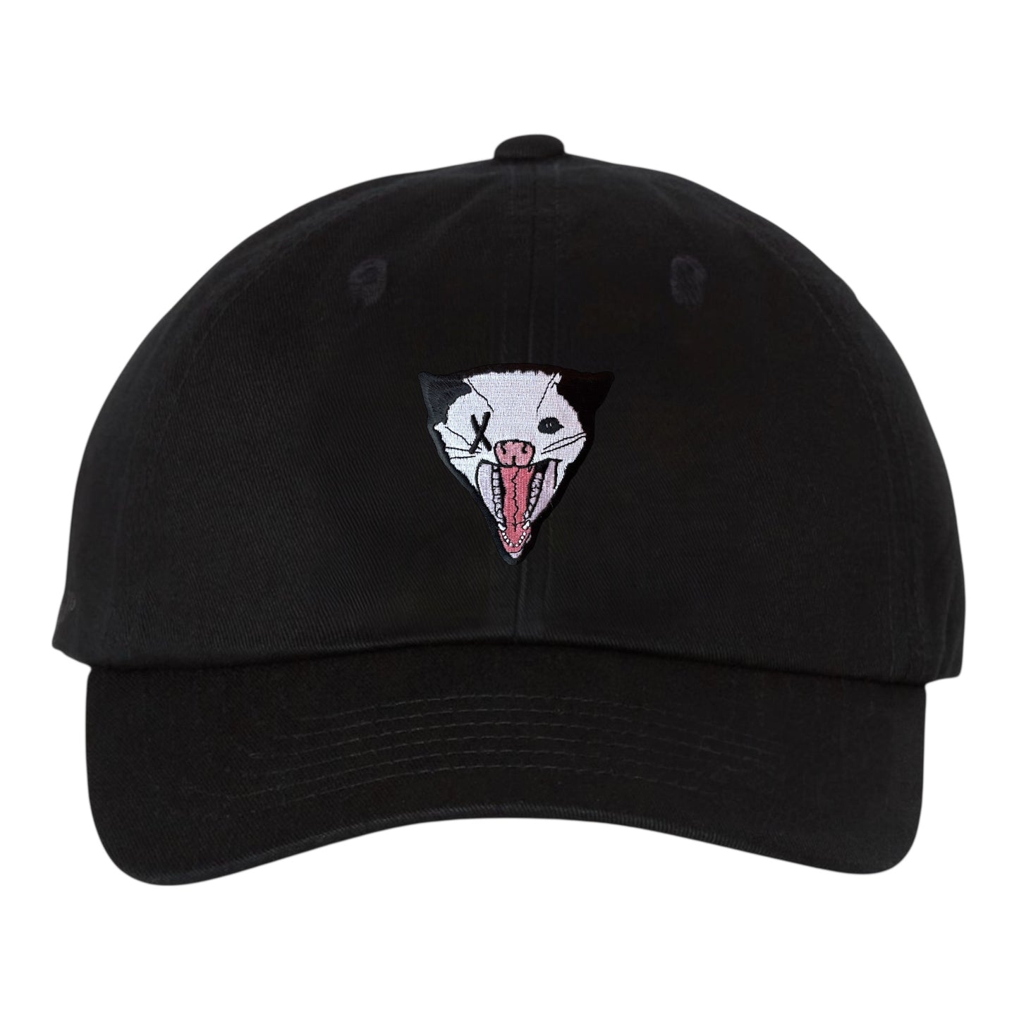 Eco-Washed Black Dad Hat