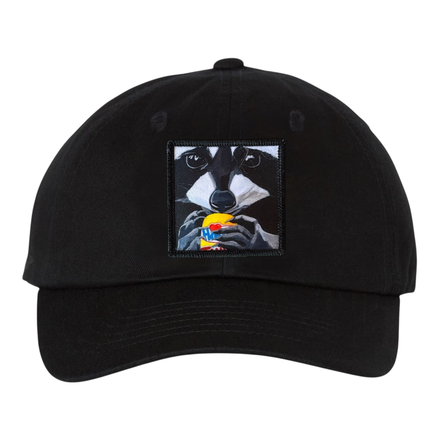 Eco-Washed Black Dad Hat Hats FlynHats The Snack Kid