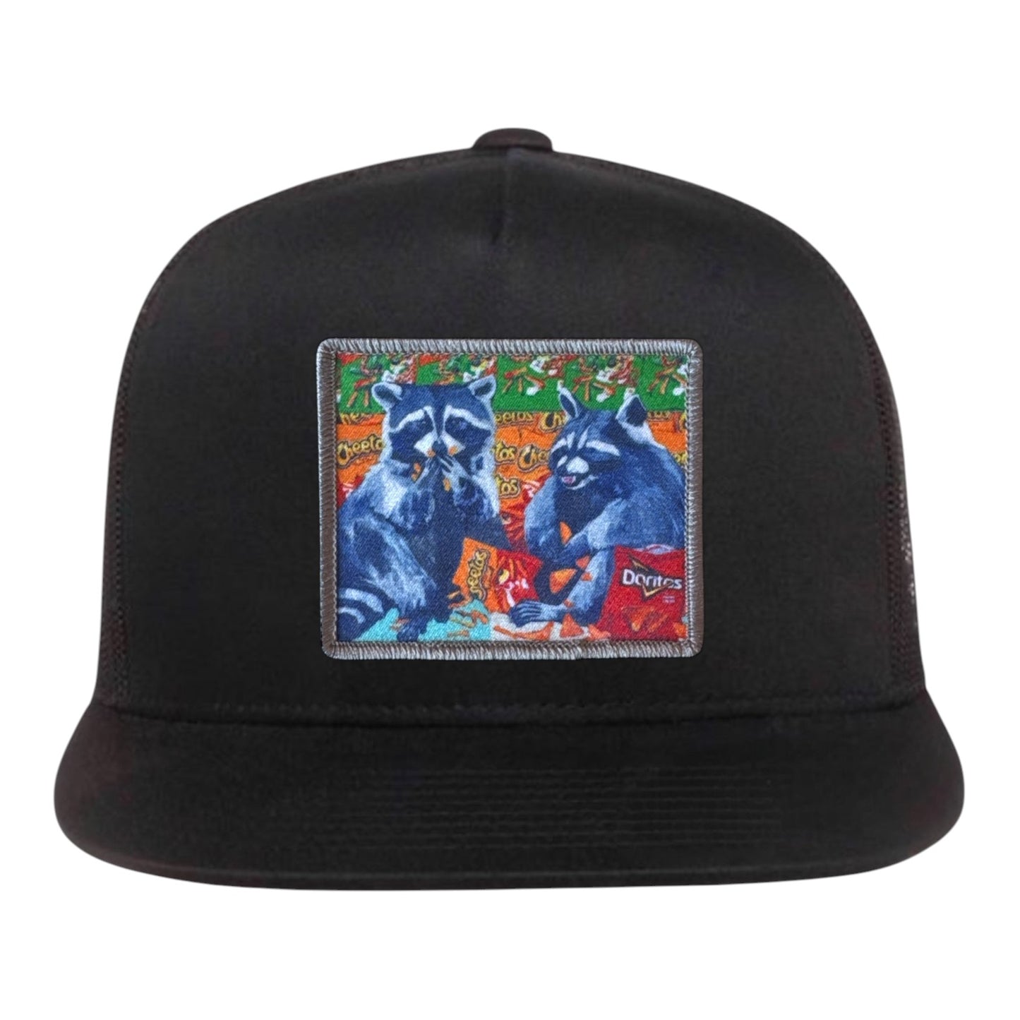 Black 5 Panel FlynHats